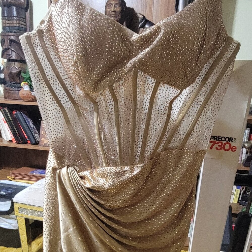 Mini prom dress